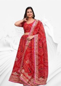 New Jaipuri Printed Lehenga