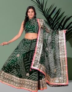 Jaipuri Silk Lehenga & Chaniya Choli