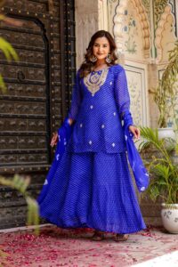 Jaipuri Pure Georgetta Butties Kurti