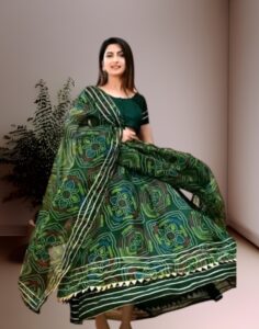 Flash Cut Lehenga Choli