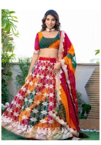 Jaipuri Pure Georgetta Lehenga & Chaniya Choli